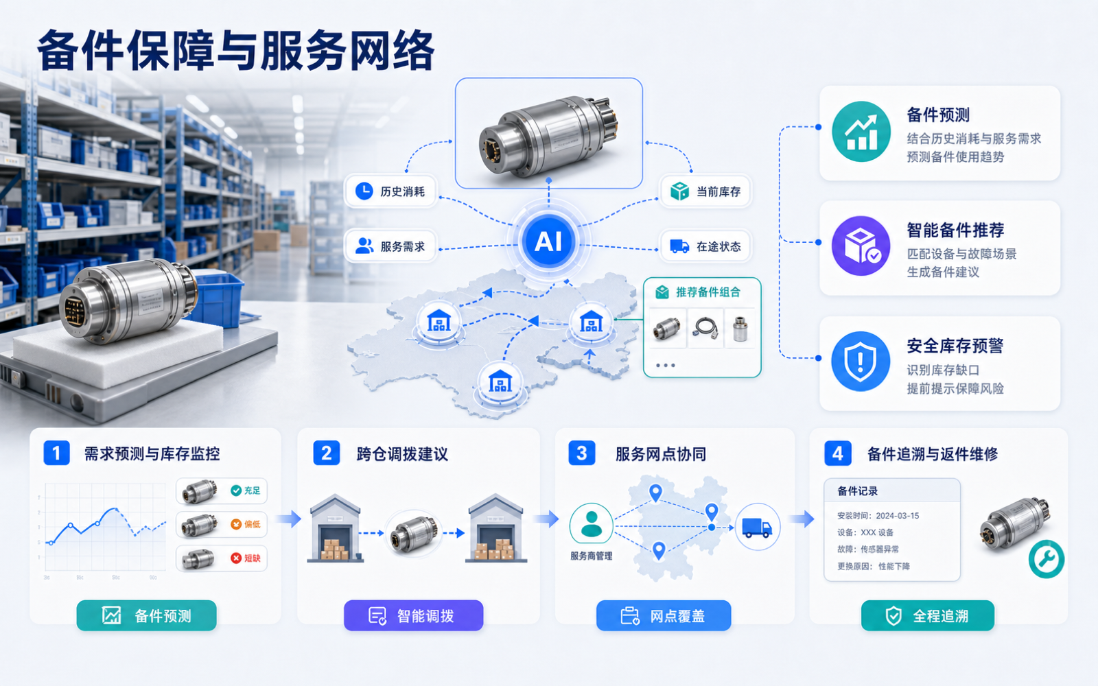 备件保障与服务网络界面演示